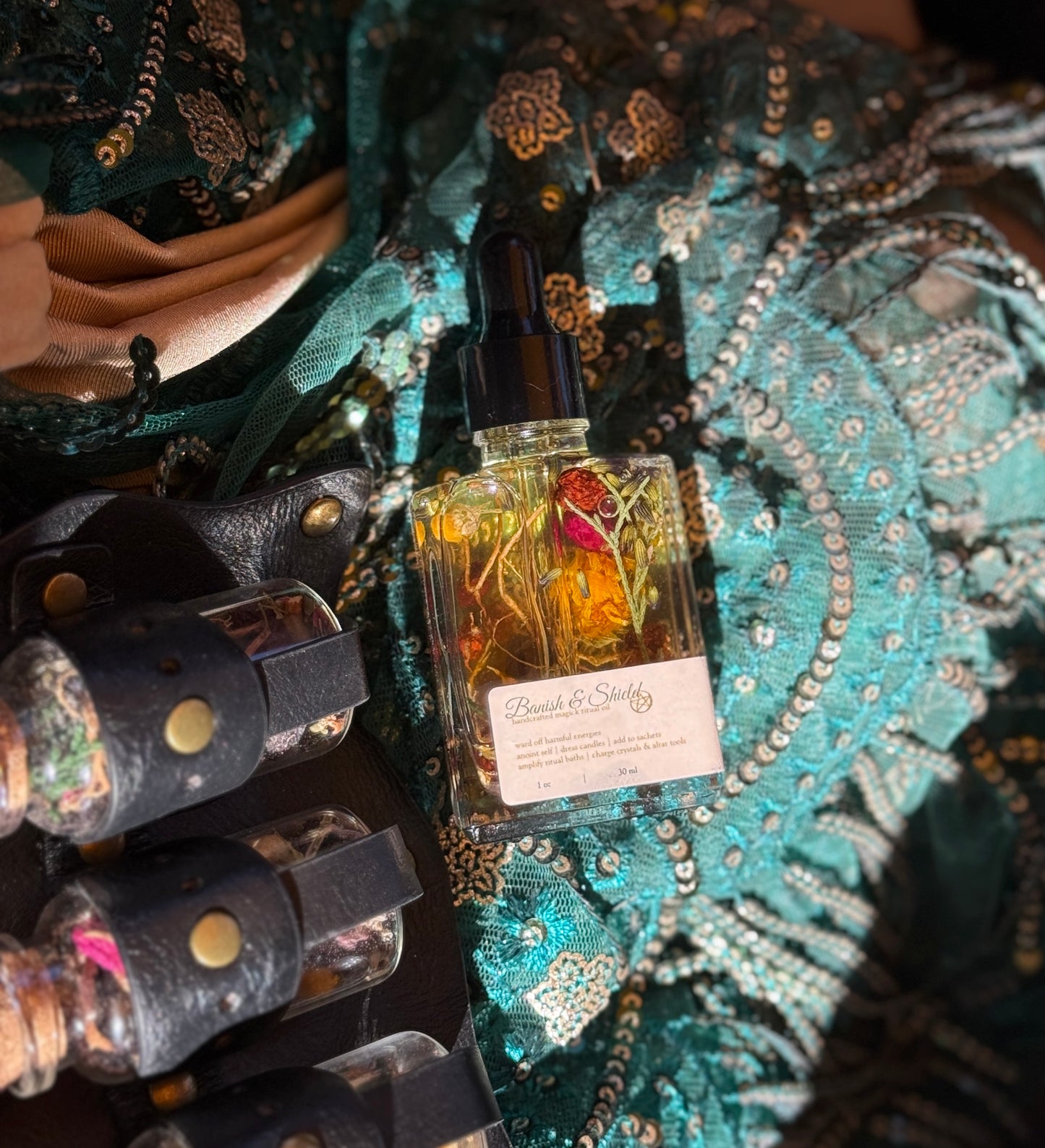 BANISH + SHIELD RITUAL OIL