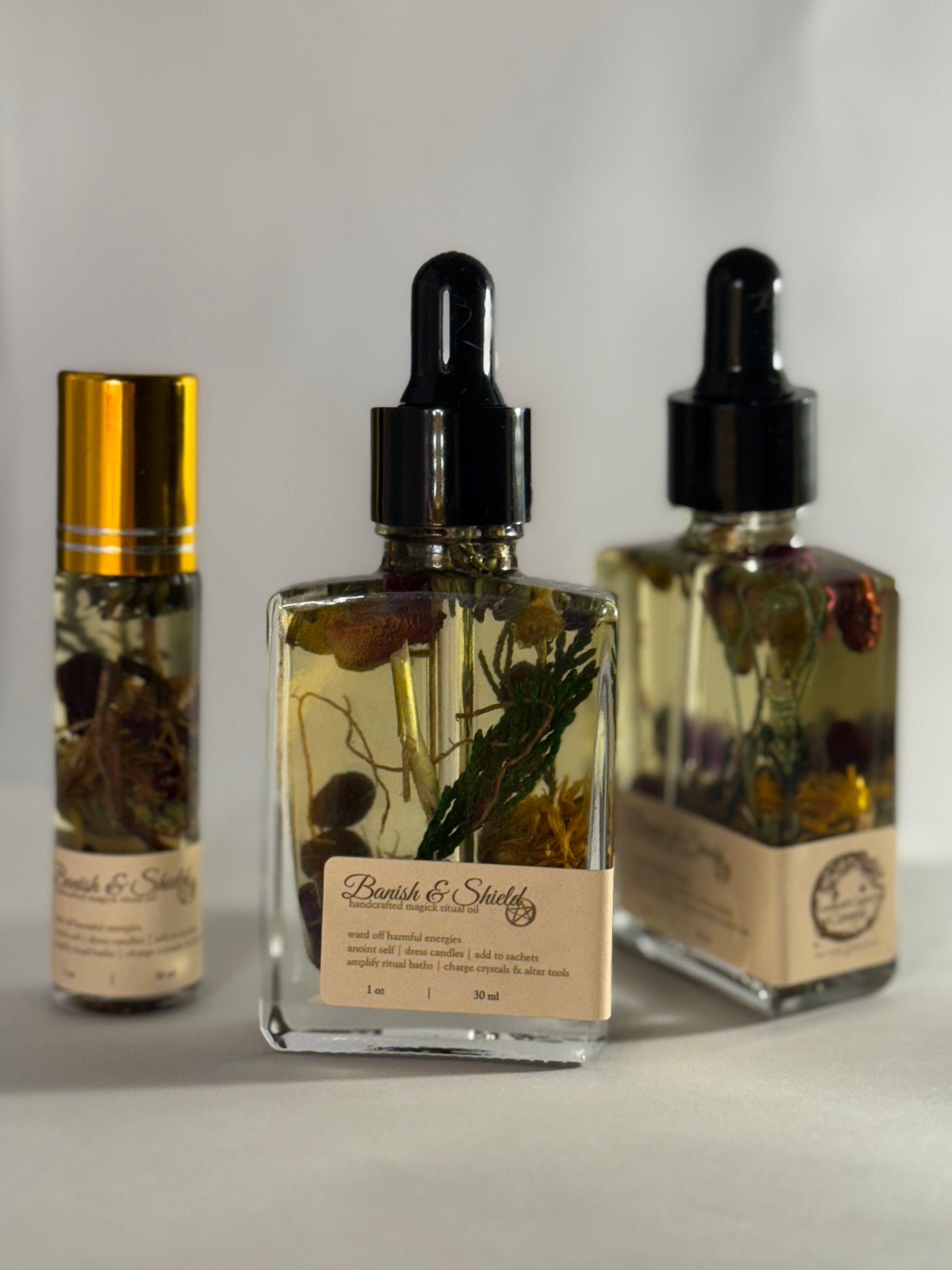 BANISH + SHIELD RITUAL OIL